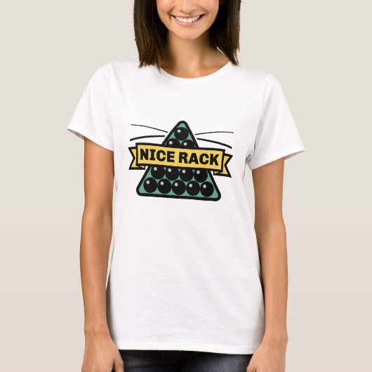 T-shirt Joli billard (Devant)