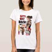T-shirt Joli biscuit tatoué rétro (Devant)