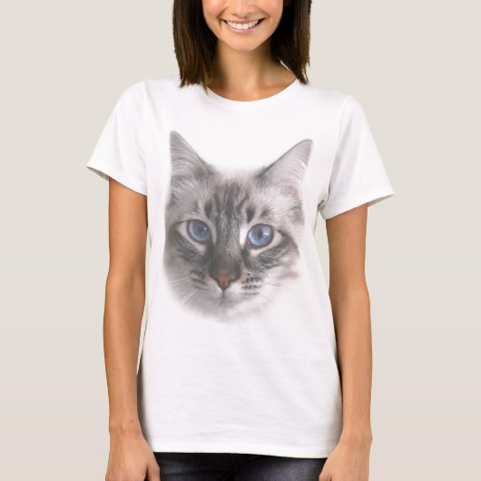 T-shirt Joli Blue Eyed Kitty (Devant)
