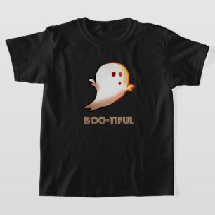 T-shirt Joli Boo-tiful Halloween Ghost Art