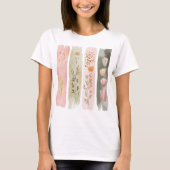 T-shirt Joli brosse florale (Devant)