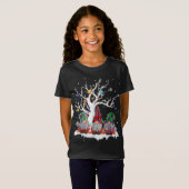 T-Shirt Joli Buffalo Gnome Plaid Christmas Tree Léger laid (Devant entier)
