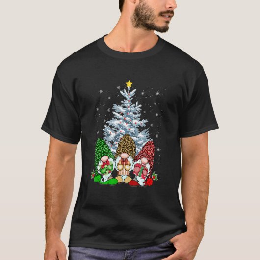T-shirt Joli Buffalo Gnome Plaid Christmas Tree Léger laid (Devant)