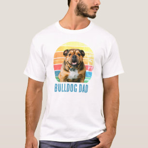 T-shirt Joli Bulldog Vintage Élégant ou Votre Chien