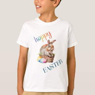 T-shirt Joli Bunny Aquarelle de Pâques