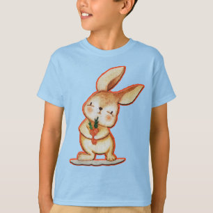 T-shirt Joli Bunny Bleu Garçons T Chemise - Unisex Enfants