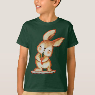 T-shirt Joli Bunny de Pâques Garçons T Chemise - Unisex En