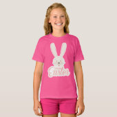 T-shirt Joli Bunny de Pâques oeufs de chasse printemps de  (Devant entier)