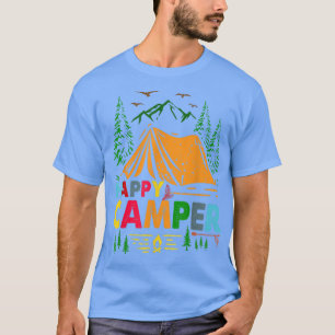 T-shirt Joli Camping Camper Camping Drôle Hommes Cadeaux
