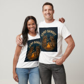 T-shirt Joli camping Racoons. (Unisexe)