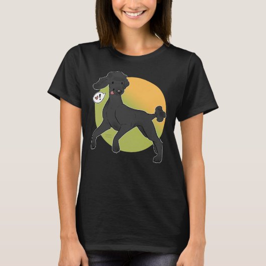 T-shirt Joli caniche (Devant)