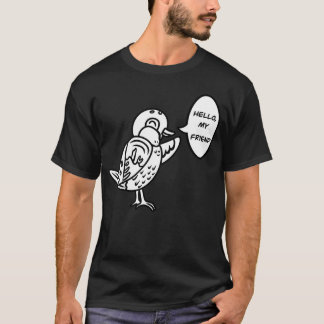 T-shirt Joli Cartoon Bruant Garçon