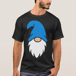T-shirt Joli chapeau bleu Noël Gnome