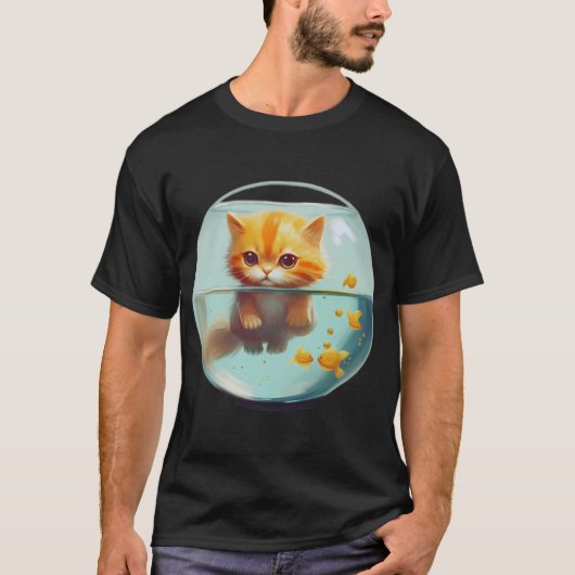 T-shirt joli chat (Devant)