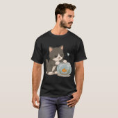 T-shirt Joli Chat & Ami Poisson (Devant entier)