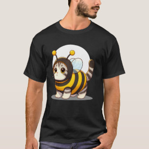 T-shirt Joli Chat dans un Costume d'Abeille 1