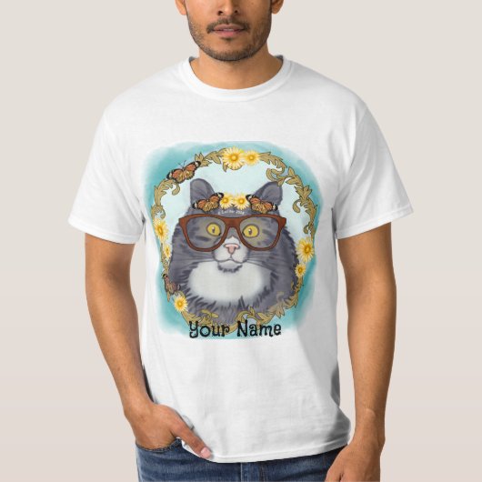 T-shirt Joli chat Floof (Devant)