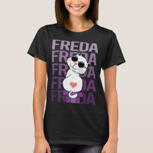 T-shirt Joli Chat - Freda Nom