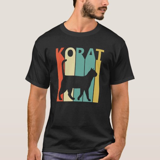 T-shirt Joli chat Korat (Devant)