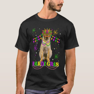 T-shirt Joli Chat Mardi Gras Tonkinais Masque Perles Festi