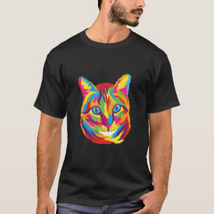T-shirt Joli Chat Mignon Coloré Pour Chat Papa Chat Maman