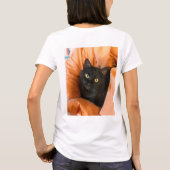 T-shirt Joli Chat Noir (Dos)