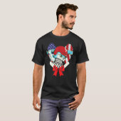T-shirt Joli Chat Orange Minou (Devant entier)