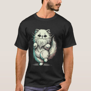 T-shirt Joli chat persan