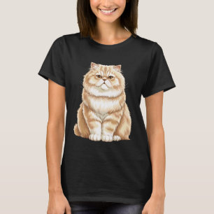 T-shirt Joli chat persan