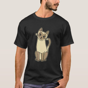 T-shirt Joli chat siamois pour chat