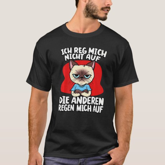 T-shirt Joli Chat Vilain Propriétaire de Chat (Devant)