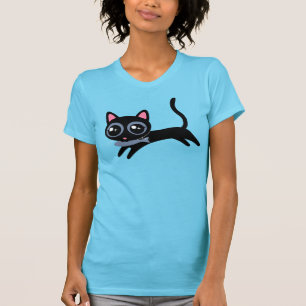 T-shirt Joli chaton avec poisson