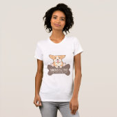 T-shirt Joli chien d'animal de compagnie (Devant entier)