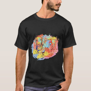 T-shirt Joli chien teckel