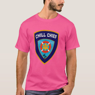 T-shirt Joli CHILL CHEF Beach Vacances Squad Chillin' Lik