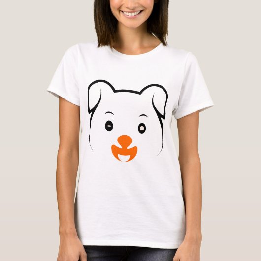 T-shirt Joli chiot (Devant)