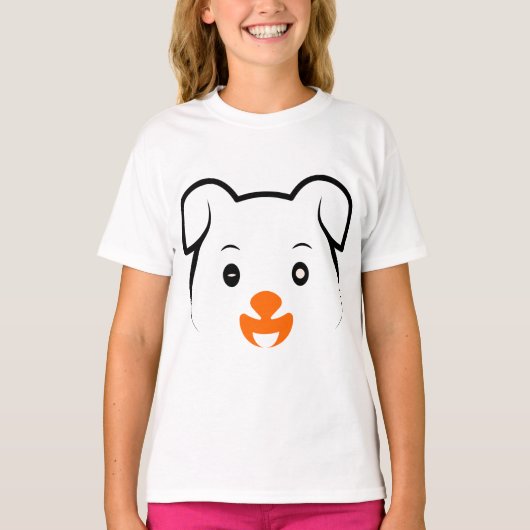 T-shirt Joli chiot (Devant)