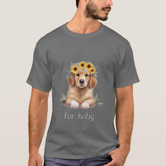 T-shirt Joli chiot (Devant)