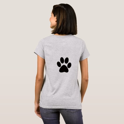 T-shirt Joli chiot (Dos entier)