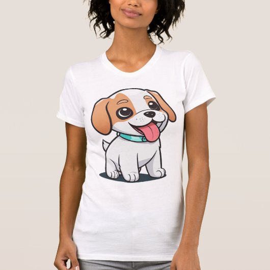 T-shirt Joli chiot (Devant)