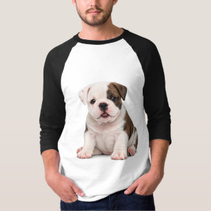 T-shirt Joli chiot Bouledogue Anglais