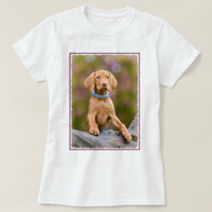 T-shirt Joli chiot hongrois Vizsla Chien Chien Photo -