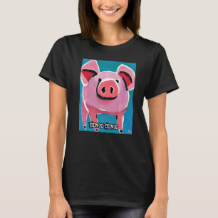 T-shirt Joli Cochon Piggie Rose rose 59