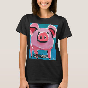 T-shirt Joli Cochon Piggie Rose rose 62