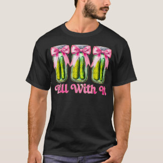 T-shirt Joli Concombre Juste Dillé Avec Un Ruban Coquette