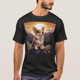 T-shirt Joli Corgi Pembroke