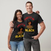 T-shirt Joli Dans Black African American Woman Pride Pullo (Unisexe)
