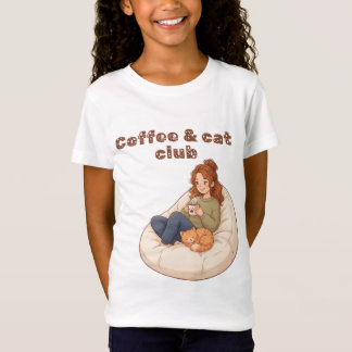 T-Shirt Joli design Café & Club Chat
