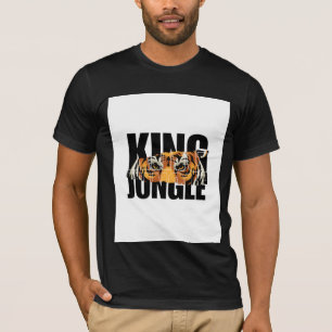 T-shirt Joli design de lion roi