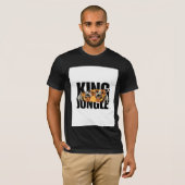 T-shirt Joli design de lion roi (Devant entier)